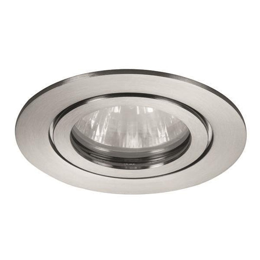 BRUM NV-Einbaustrahler rund V4a 26004220 Edelstahl/Glas GU5,3 35W IP54 DA68mm