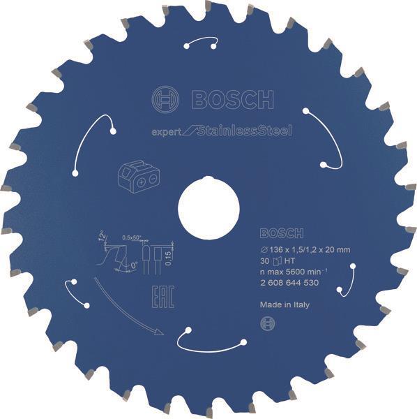 Bosch Kreissägeblatt EX SL H 136x20           2608644530