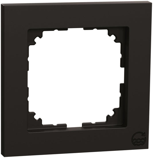 Merten M-Pure-Rahmen 1fach  MEG4010-3603 schwarz matt M-Pure