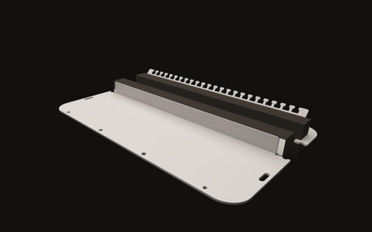 Rittal Metall-Flanschplatte   SZ 2567450 zweiteilig,für AX