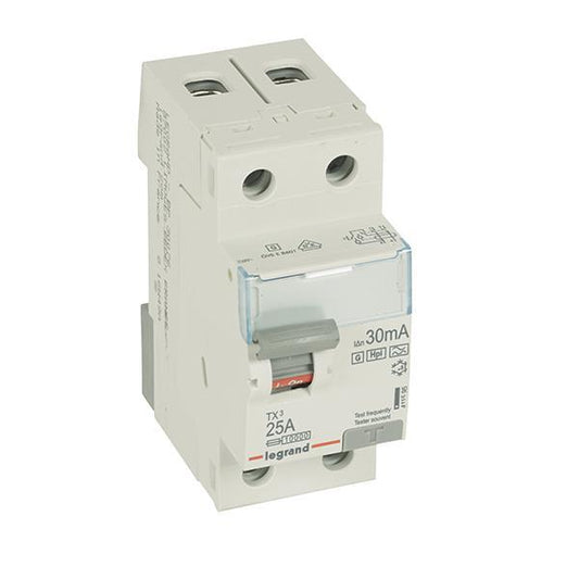 Legrand 411595 TX3 Fi-Schalter 25A       2-polig 30mA Typ F-G 230VAC 2TE