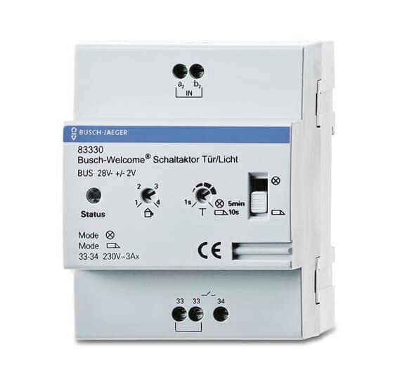 BJ Schaltaktor Tür/Licht REG       83330