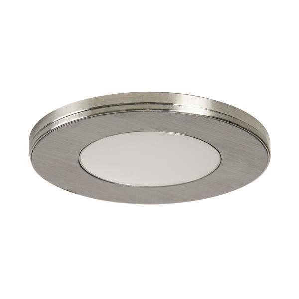 BRUM MM-Ein/Anbaustrahler XFlat 12164153 2,6W 180lm 12V DC DA56mm D75mm, nickel