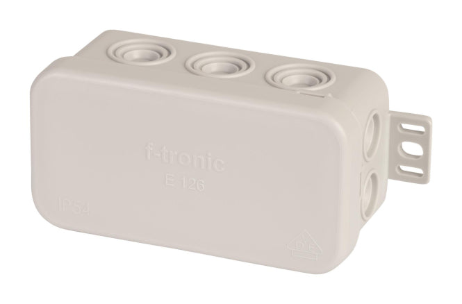 Ftronic FR-Abzweigkasten IP54       E126        85x44x40mm grau