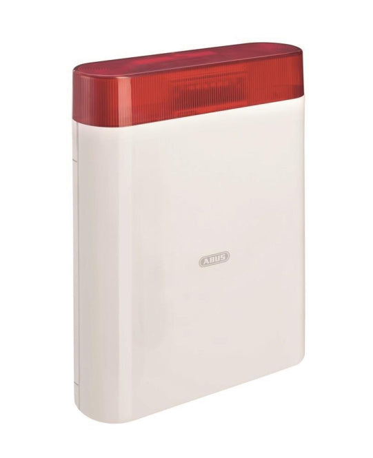 ABUS Secoris Funk-Außensirene mit        Blitzlicht (Kombi-Signalgeber) FUSG60100