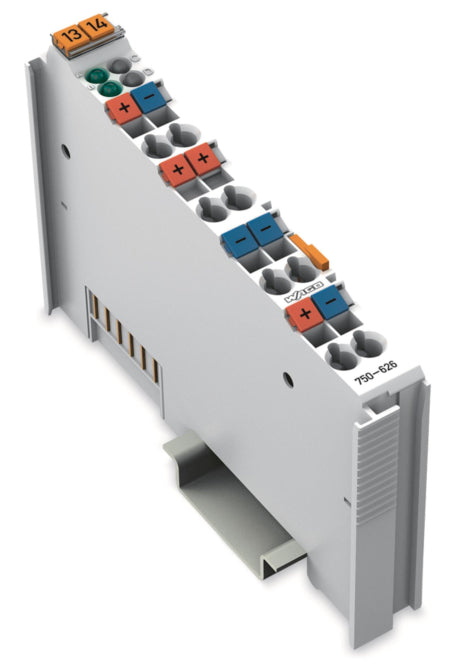 WAGO 750-626 Netzteilfilter,DC 24        V,lichtgrau