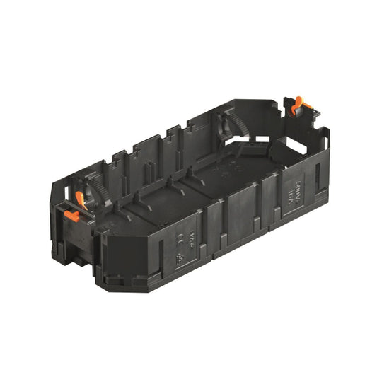 OBO UT3 Universalträger f.Instsgeräte    165x76x36 PA gsw RAL9011 7408721