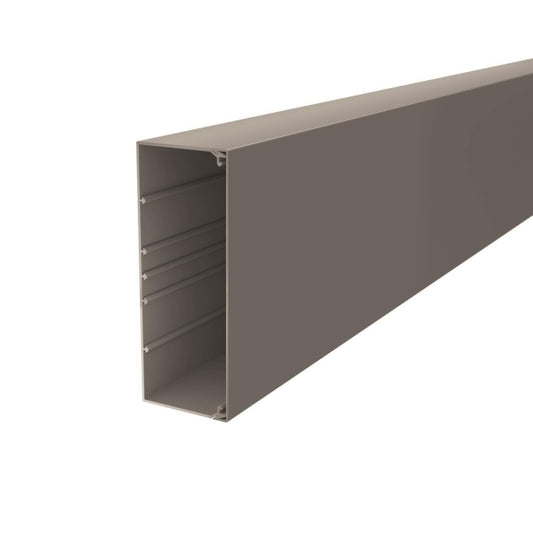 OBO WDK80210GR Wand-u.Deckenkanal        m.Bodenlochung 80x210x2000 PVC 6026192