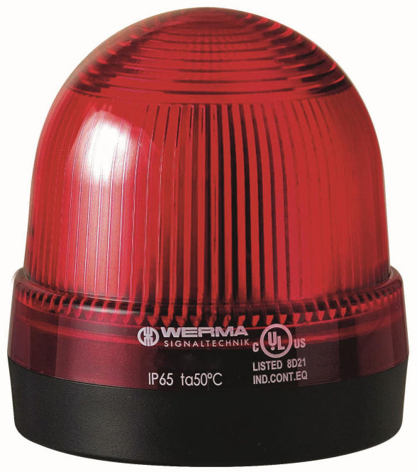 Werma Dauerleuchte BM           22010000 12-230VAC/DC rot Bodenmontage