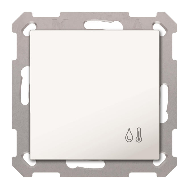 MDT Raumtemperatur-/Feuchtesensor 55     Reinweiß glänzend SCN-TFS55.01