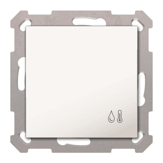 MDT Raumtemperatur-/Feuchtesensor 55     Reinweiß glänzend SCN-TFS55.01