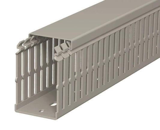 OBO LKV N 75050 Verdrahtungskanal        75x50x2000 PVC steingrau RAL7030 6178424