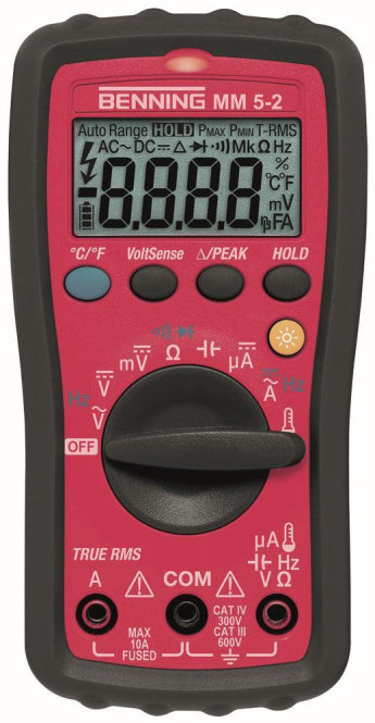 BENNI Digital-Multimeter TRMS MM5-2           mikroA-Messbereiche         044071