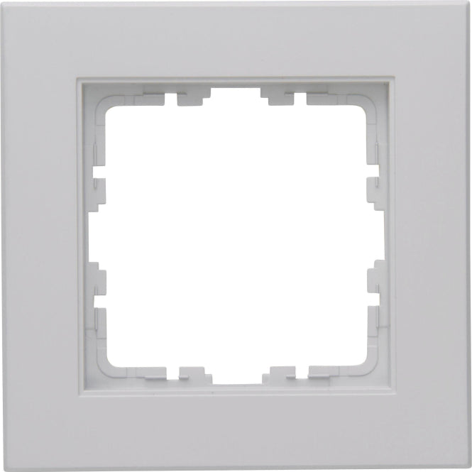 Kopp HK07-Abdeckrahmen 1-fach  402134002 Farbe:grau matt