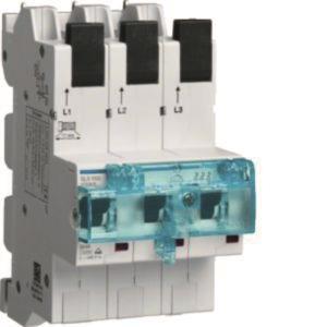 Hager SLS-Schalter 3P E-63A      HTS363E ** f.Sammelschiene QuickConnect
