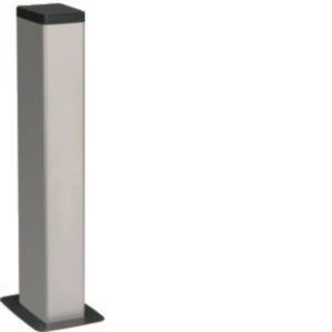 Hager Bodenanschlusssäule   DAP280650ELN 2seitig frontrastend L0,65m eloxiert