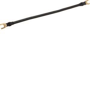 Hager Kabelbrücke NYAF 10qmm 250mm  K67L lang Gabel Farbe:schwarz