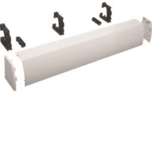 Hager Kabelrangierkanal 4feldig   FZ444N aufsteckbar HxBxT176x1050x135mm RAL9010