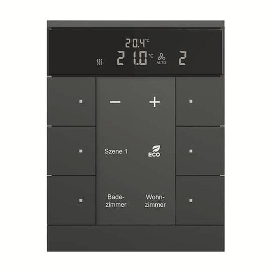 BJ HVAC-Gerät,6fach BE   SBR/U6.0.11-885 schwarz matt