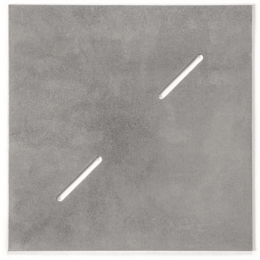 Bodenplatte 300x300x3mm                    incl. 2 Hakenschrauben + Mutter