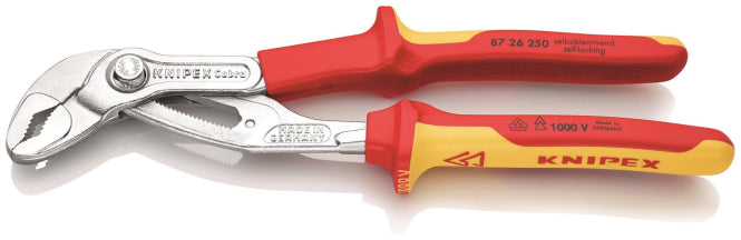 Knipex Wasserpumpenzange 250mm   8726250 Cobra VDE isoliert                2 Zoll