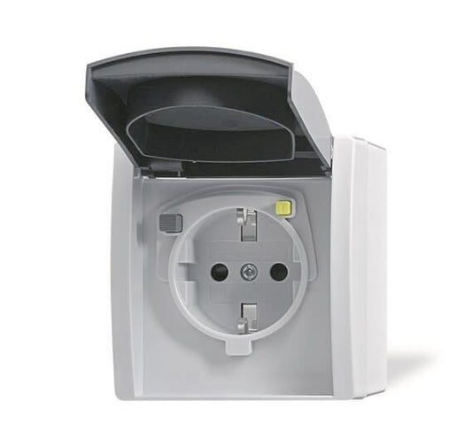 BJ FI-Schukomat VDE0664 grau 3120 EWB-53 AP IP44 ocean