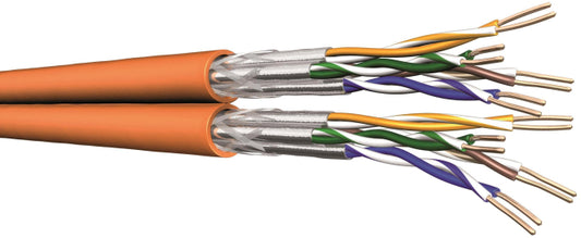 Datenkabel UC900HS23/1 2X4P FRNC-B CAT7  100m Spule Duplex 2x4x2 AWG23 60013181