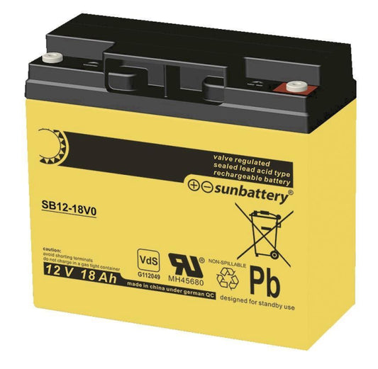 ABUS VdS Akkumulator 12 V, 18 Ah  BT2190 BT2190