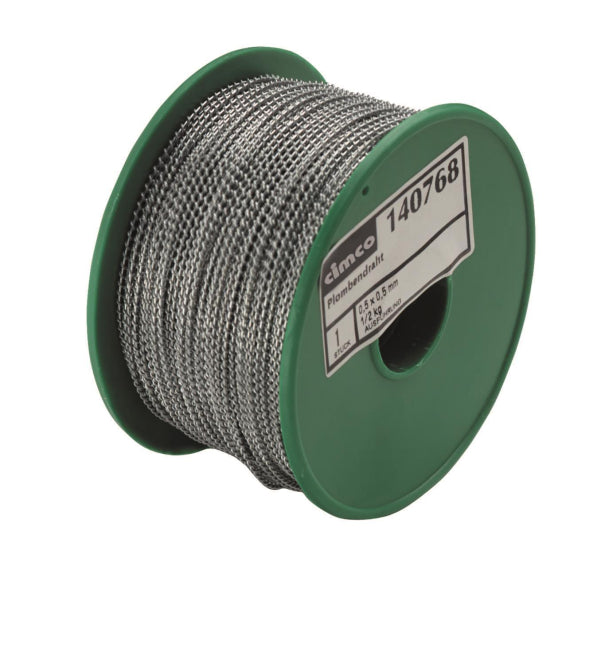 Cimco Plombendraht 1/2kg                 115m auf Spule 0,5x0,5Ømm         140768