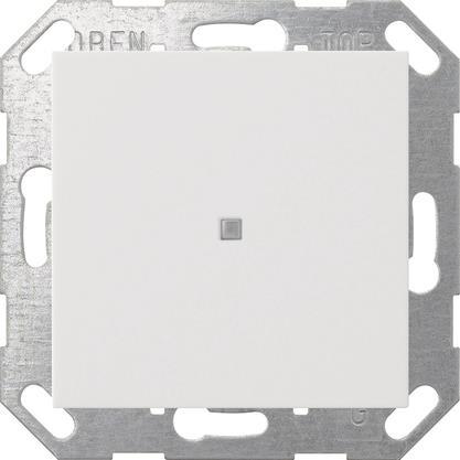 GIRA 517103 Taster Wippe 1fach OneKNX    System 55 Reinweiß glänzend