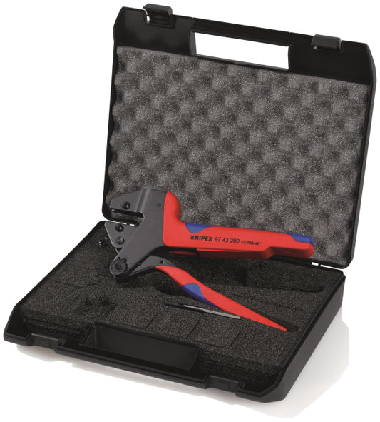 Knipex Crimp-Systemzange         9743200 im Servicekoffer