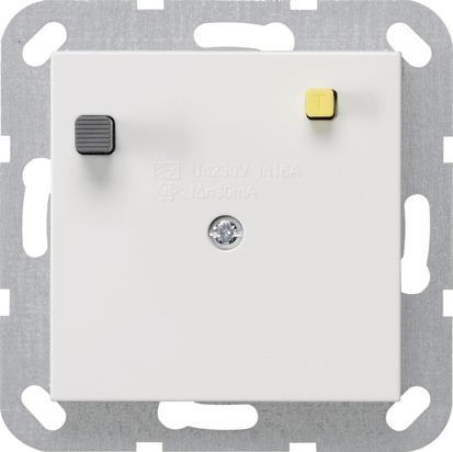 GIRA 266403 FI-Schutzschalter 30mA       System 55 Reinweiß glänzend