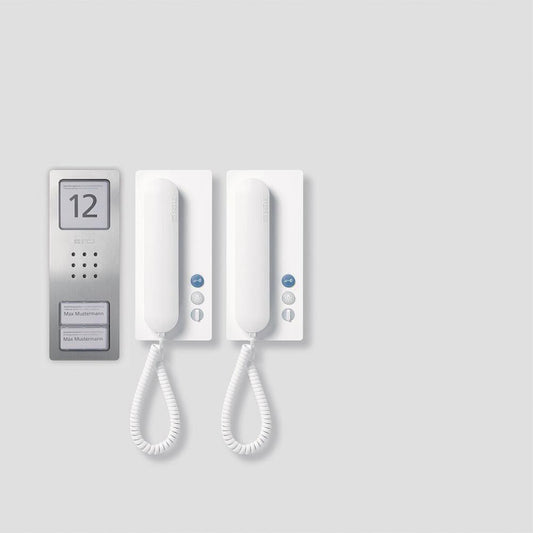 Siedle Audio-Set Siedle SET CA 812-2 E/W Compact Edelstahl gebürstet