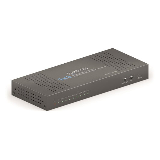 PureLink HDMI Splitter    PT-SP-HD18-48G 1x8 48Gbps 8K(60Hz 4:2:0) 12 bit, Audio