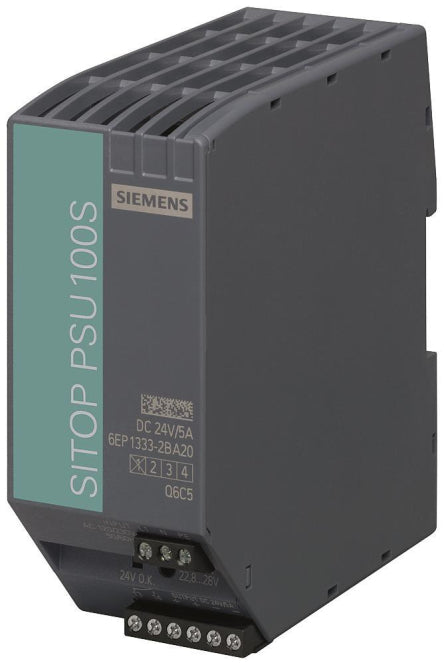 Siemens 6EP13332BA20 SITOP PSU100S 24V/  5A gerege. Stromvers. Eing. 120V/230VAC