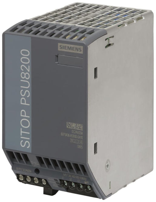 Siemens 6EP34368SB000AY0 SITOP PSU8200   24V/20A Stromversorgung
