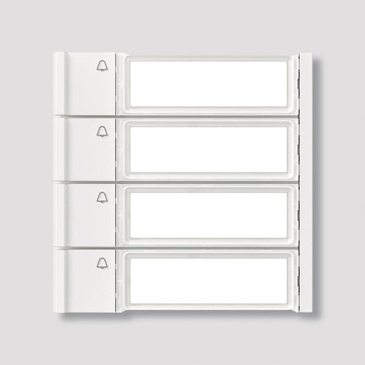 Siedle Ruftasten f.Siedle   TM 700-4-0 W Vario 4fach Modul