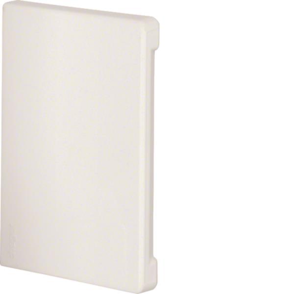 Hager Endstück kaschierend  BR6510069016 hfr PC/ABS zu BR/A OT80mm verkehrsweiß