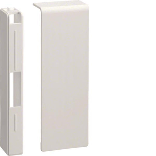 Hager Endstück kaschierend  SL2011569016 hfr PC/ABS 20x115mm verkehrsweiß