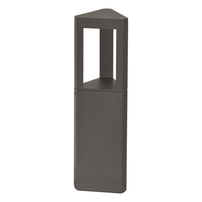 EVN Wegeleuchte TORRA 35cm   WLD35071502 7W 345lm 3000K dreieckig anthrazit IP54