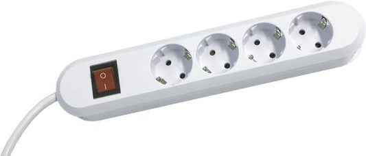 SST Steckdosenleiste            ZAX 7620    4-fach  mit Schalter
