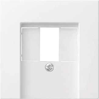 GIRA 037603 Abd.USB-Spannungsvers.PD     System 55 Reinweiß