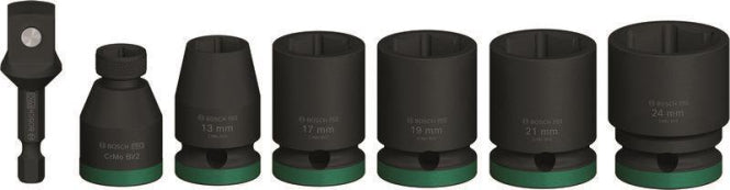 Bosch PRO Steckschlüsselsatz  2608003032 1/2" Standard 7pc