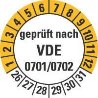 HEIN 188250 Prüfpl.VDE                   0701/0702,26-31,Ø20mm,500/RO