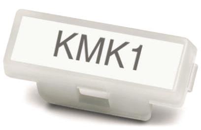 Phoenix 0830745 Kunststoffkabel-   KMK 1 marker f.Schilder o.Kabelbinder 26x6mm