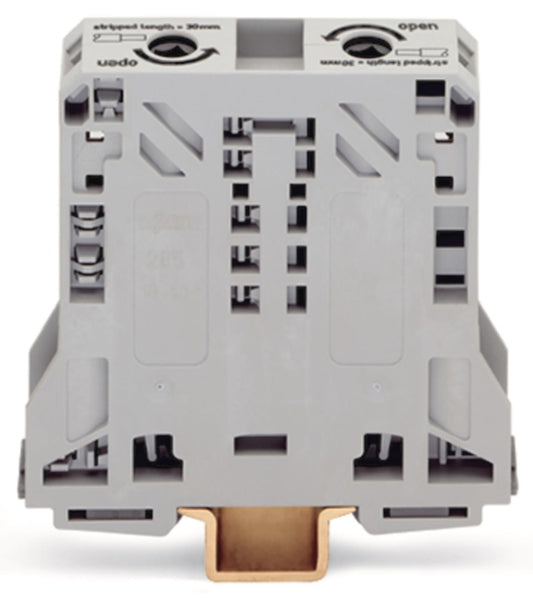 WAGO 285-150 2-Leiter-Durchgangs-        klemme,50 mm²