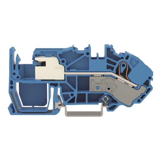 WAGO 2016-7714 1-Leiter-N-Trennklemme,16 mm²,Push-in CAGE CLAMP ,blau