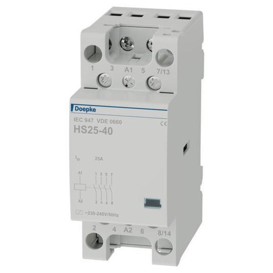 DOEP Installationsschütz    HS25-40/230V **   4S 25A 230V