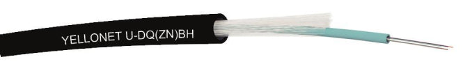 YELLONET U-DQ(ZN)BH 12G50/125  116514D01 OM4 Dca LWL Universalkabel 2kN schwarz