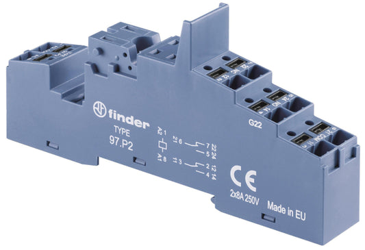 Finder Relaisfassung               97.P2